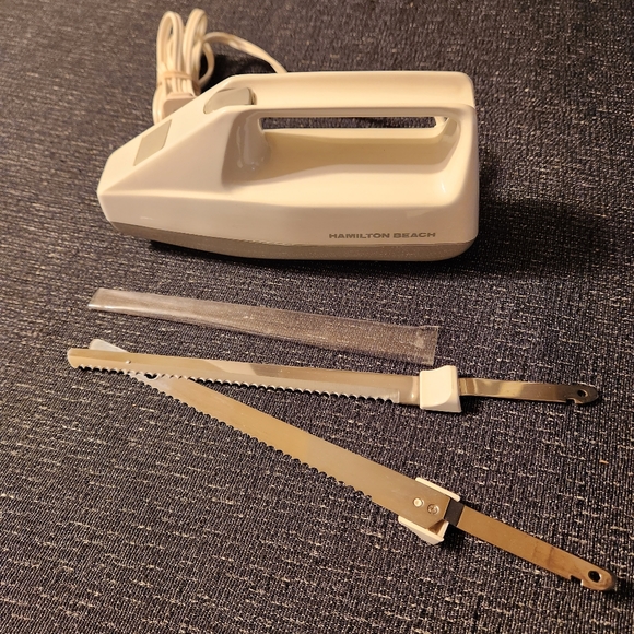Hamilton Beach Electric Knife Works Clean Sharp Tested Turkey Carving Season - Picture 1 of 4